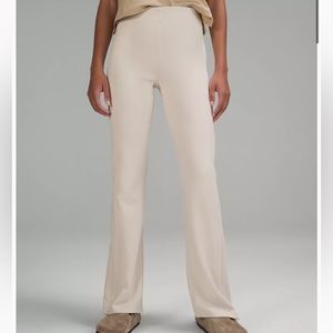 Lululemon softstreme zipped flared pant